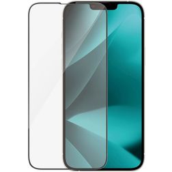 PanzerGlass Ultra-Wide Fit iPhone 14 Plus Härdat glas Skärmskydd - Skalvänligt + Monteringsram - Svart