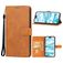 Mobigear Wallet iPhone 16 Funda tipo libro Cartera - Marrón