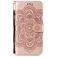 Mobigear Mandala Motorola Moto E6s (2020) Wallet case - Rose Gold