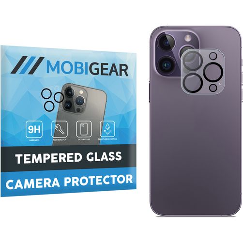 Mobigear iPhone 14 Pro Max Tempered Glass Camera Protector - Case Friendly