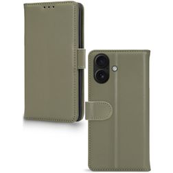 Mobilize Premium Gelly iPhone 17 Lompakkokotelo + Setelitasku - Vihreä