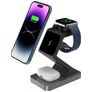 Mobigear MagTree 3in1 MagSafe Charging Station for iPhone / AirPods & Apple Watch - Black