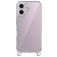 Mobigear Bungy iPhone 16 Plástico rígido Capa traseira - Prateado