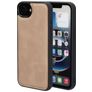Mobiparts Classic iPhone 17e MagSafe TPU / Leatherette Back cover - Moonstone Beige