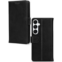 Mobilize Wallet Samsung Galaxy A16 Vera pelle Cover a libro portafoglio - Nero
