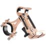 Mobigear Alloy Fixing Phone Bike / Motor Mount Handlebar Mount Clamp Universal - Gold