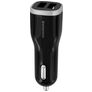Mobiparts Dual USB Billader 5A - Sort
