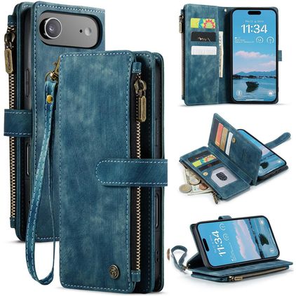CaseMe C30 iPhone Air Wallet case - Blue