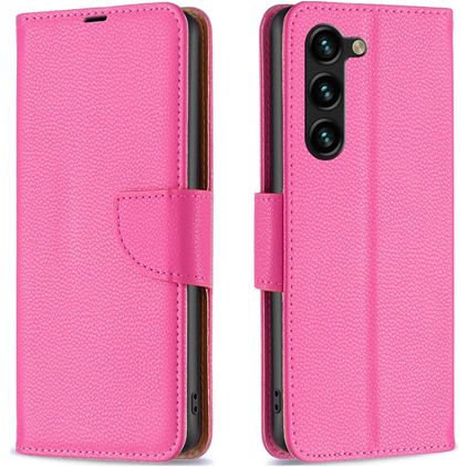 Mobigear Excellent Samsung Galaxy S23 Plus Lompakkokotelo + Setelitasku - Magenta