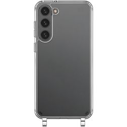 Mobigear Mix & Match Transparente Samsung Galaxy S23 Plus TPU flexible Funda con cuerda - Transparente