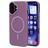 Mobiparts Slim Line iPhone 16 MagSafe Funda Plástico rígido Carcasa - Imperial Purple