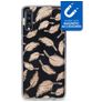 My Style Magneta Samsung Galaxy A70 Joustava TPU Suojakuori - Golden Feathers