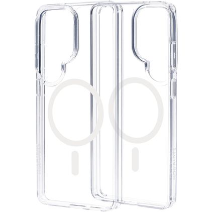 Mobiparts Hardcover Transparente Samsung Galaxy S26 Ultra MagSafe Plástico rígido Capa traseira - Transparente