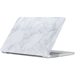 Mobigear Marble MacBook Air 15 pulgadas (2023-2026) Carcasa rígida para MacBook - Gris - Modelo A2941 / A3114 / A3241 / A3448