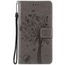 Mobigear Tree Samsung Galaxy S21 Funda tipo libro Cartera - Gris