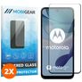 Mobigear Premium Motorola Moto G53 5G Tempered Glass Screen Protector - Case Friendly - Black (2-Pack)