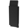 Valenta Cardprotector Plus Alumiini Korttikotelo - 5 korttia - MagSafe-yhteensopiva - Musta