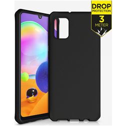 ITSKINS FeroniaBio Samsung Galaxy A31 Hardcase Etui plecki Wstrząsoodporne - Czarny