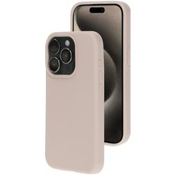 Mobiparts iPhone 15 Pro Silikon Zadní kryt - Soft Salmon