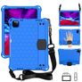 Mobigear HexStrap iPad Air 11 polegadas (2024) Espuma EVA Capa traseira + Alça de ombro - Azul