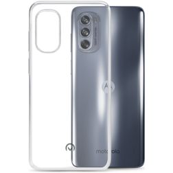 Mobilize Gelly Gennemsigtig Motorola Moto G62 Fleksibel TPU Bagsidecover - Gennemsigtig