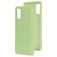 Mobiparts Samsung Galaxy A41 Silicona Carcasa - Pistache Green