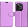 Mobigear Classic Realme GT 6 Capa livro Carteira - Roxo