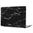 Mobigear Marble MacBook 12 Inch (2015-2017) Hardshell MacBook Case - Black - Model A1534