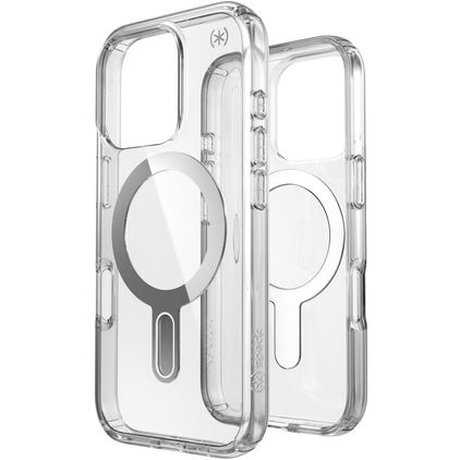 Speck Presidio Perfect Clear Trasparente iPhone 16 Pro MagSafe Hardcase Back cover Antiurto - Trasparente