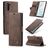 CaseMe 013 Samsung Galaxy Note 10 Wallet case - Brown
