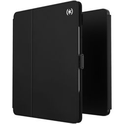 Speck Balance Folio iPad Pro 12,9 polegadas (2021) Capa livro + Suporte para caneta stylus - Preto