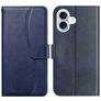 Mobigear S Line iPhone 17 Capa livro Carteira - Azul marinho