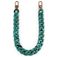 Mobigear Marble Chain Cordino per cellulare universale regolabile Plastica rigida - Aqua