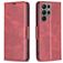 Mobigear Excellent Samsung Galaxy S24 Ultra Capa livro Carteira - Vermelho