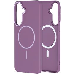 Mobiparts Slim Line Samsung Galaxy A57 MagSafe Tvrdý plast Zadní kryt - Imperial Purple