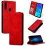 Mobigear Retro Slim Huawei P Smart Plus (2019) Capa livro - Vermelho
