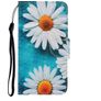 Mobigear Design Xiaomi Redmi 9A Lompakkokotelo + Setelitasku - Daisy