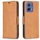 Mobigear Excellent Motorola Moto G85 Cover a libro portafoglio - Cognac