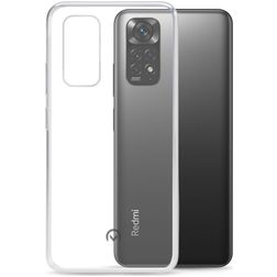 Mobilize Gelly Transparente Xiaomi Redmi Note 10 4G TPU flexível Capa traseira - Transparente