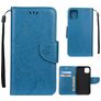 Mobigear Flowers iPhone 11 Cover a libro portafoglio - Blu