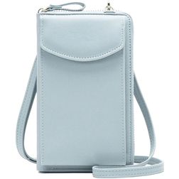 Antonio Fonzo Crossbody Mobilväska - Large - Sky Blue