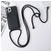 Mobigear Lanyard Card iPhone 15 Pro Max Silikone Cover med snor og kortholder - Sort