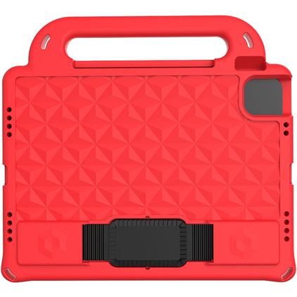 Mobigear Diamond iPad Pro 11 Inch (2021) Kids Tablet Case with Handle - Red