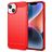 Mobigear Brushed Slim iPhone 15 Plus Flexibel TPU Skal - Röd