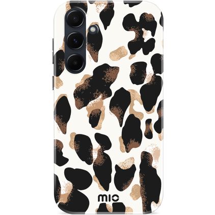 MIO Samsung Galaxy A55 MagSafe Plástico rígido Capa traseira - Leopard