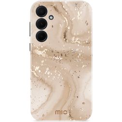 MIO Samsung Galaxy A35 MagSafe Hardcase Etui plecki - Gold Marble