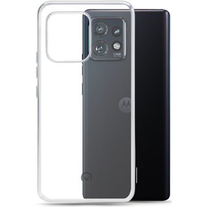 Mobilize Gelly Läpinäkyvä Motorola Edge 40 Pro Joustava TPU Suojakuori - Läpinäkyvä