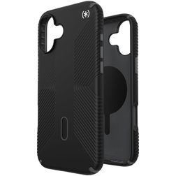 Speck Presidio2 Grip iPhone 16 Plus MagSafe Kova Suojakuori Iskunkestävä - Musta