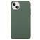 Mobigear Rubber Touch iPhone 15 Silikon Etui plecki - Zielony