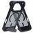 Mobiparts Hardcover iPhone 18 Pro MagSafe Hardcase Back cover con supporto - Satin Black